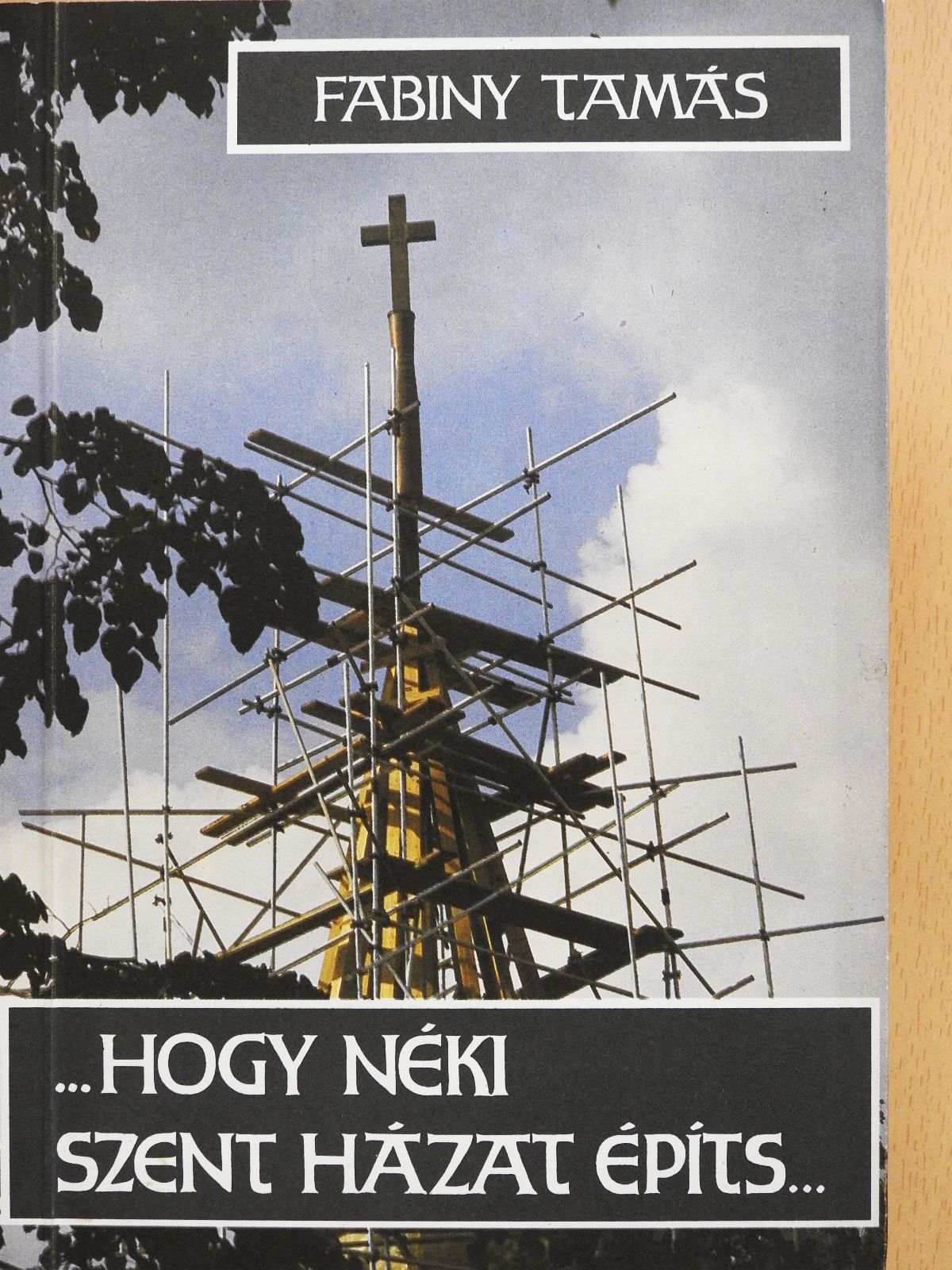 Fabiny Tamás - "...hogy néki szent házat építs..." (dedikált példány) [antikvár]