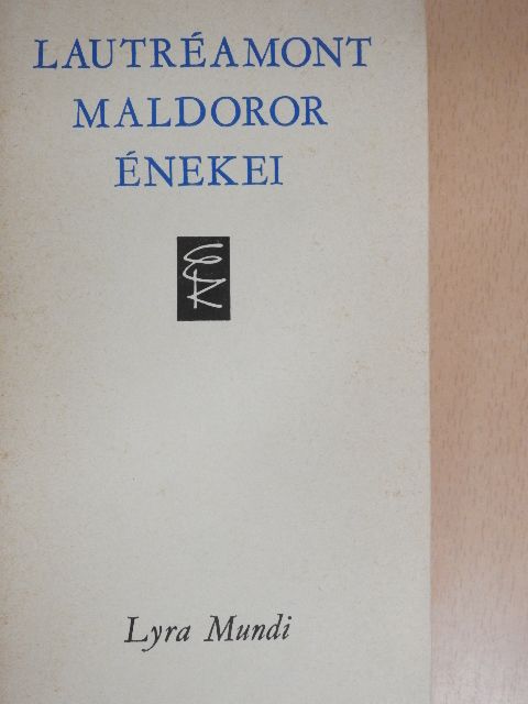 Lautréamont - Maldoror énekei [antikvár]