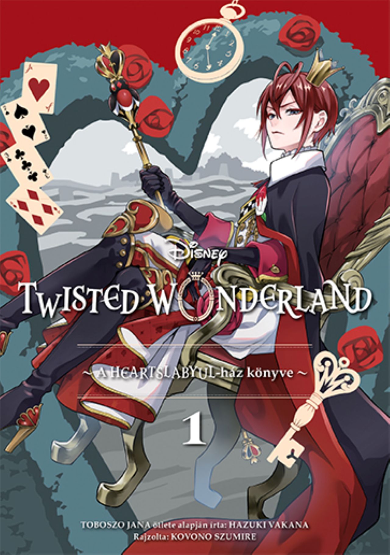 Hazuki Vakana - Toboszo Jana - Twisted Wonderland - A Heartslabyul-ház könyve 1.