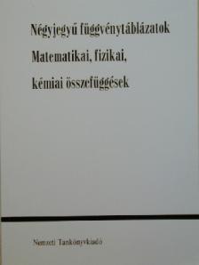 Kugler Sándorné - Négyjegyű függvénytáblázatok [antikvár]