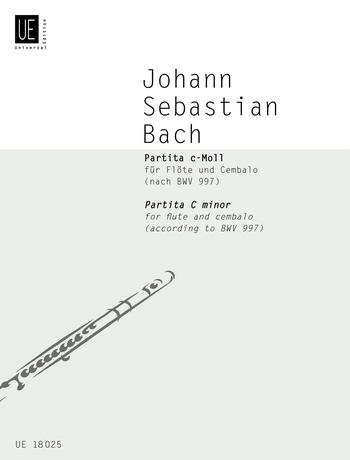 J. S. Bach - PARTITA c-MOLL FÜR FLÖTE UND CEMBALO (NACH BWV 997) (S.PETRENZ)
