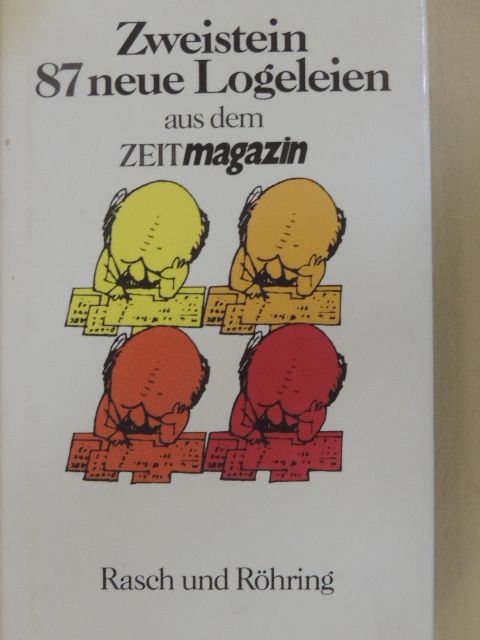 Zweistein 87 neue Logeleien aus dem Zeitmagazin [antikvár]