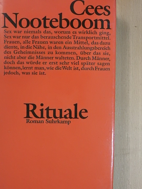 Cees Nooteboom - Rituale [antikvár]