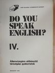 Caroline Bodóczky - Do You Speak English? IV. [antikvár]