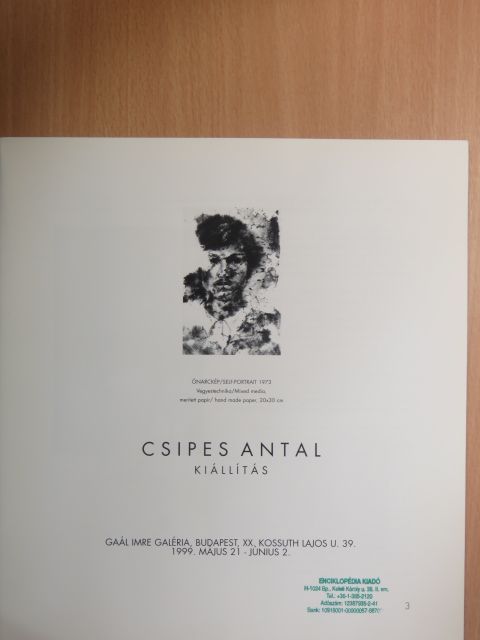 Csipes Antal - Csipes Antal kiállítás [antikvár]