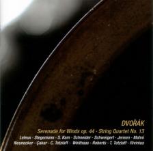DVORAK - SERENADE FOR WINDS OP.44 STRING QUARTET NO.13 CD