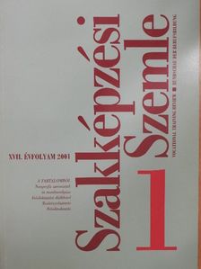 Barótfi Ákos - Szakképzési Szemle 2001/1. [antikvár]