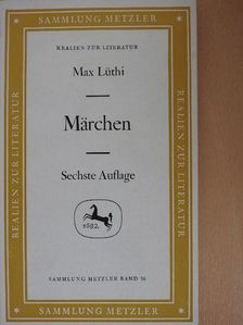 Max Lüthi - Märchen [antikvár]
