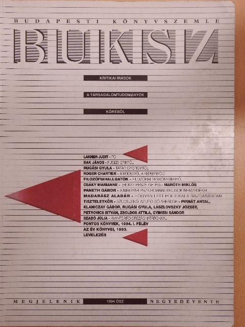 Bak János - Buksz 1994. ősz [antikvár]