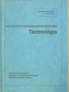Dr. Márton Tibor - Technológia [antikvár]