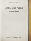 Francois Villon - Leben und Werk [antikvár]