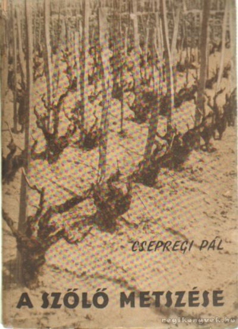 Csepregi Pál - A szőlő metszése [antikvár]