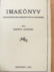 Raffay Sándor - Imakönyv [antikvár]