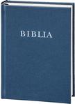 BIBLIA (RÚF 2014) középméretű, vászonkötésű, kék