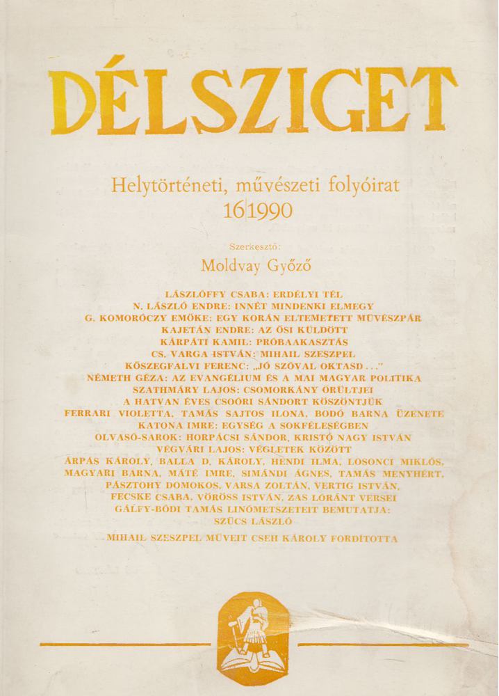 Moldvay Győző - Délsziget 16/1990 [antikvár]