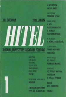 Csoóri Sándor - Hitel 2000. január [antikvár]