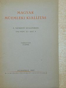 Magyar műemléki kiállítás [antikvár]