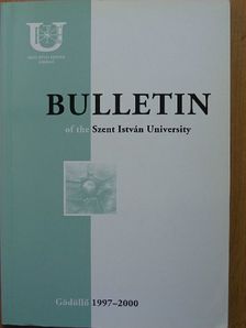 Kiss P. - Bulletin of the Szent István University 1997-2000. [antikvár]