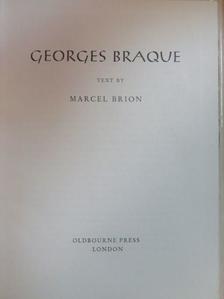 Marcel Brion - Georges Braque [antikvár]
