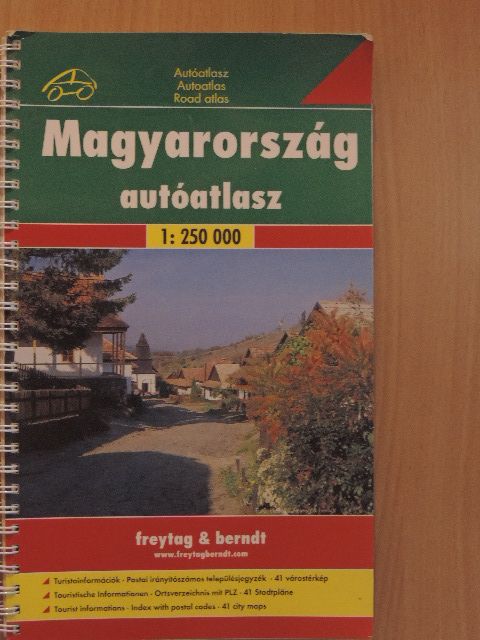 Magyarország autóatlasz [antikvár]