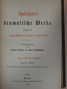 William Shakespeare - Shakespeare's dramatische Werke 2. (gótbetűs) [antikvár]