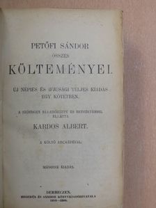 Petőfi Sándor - Petőfi Sándor összes költeményei [antikvár]