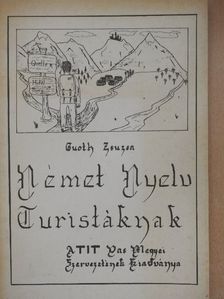 Guoth Zsuzsa - Német nyelv turistáknak [antikvár]