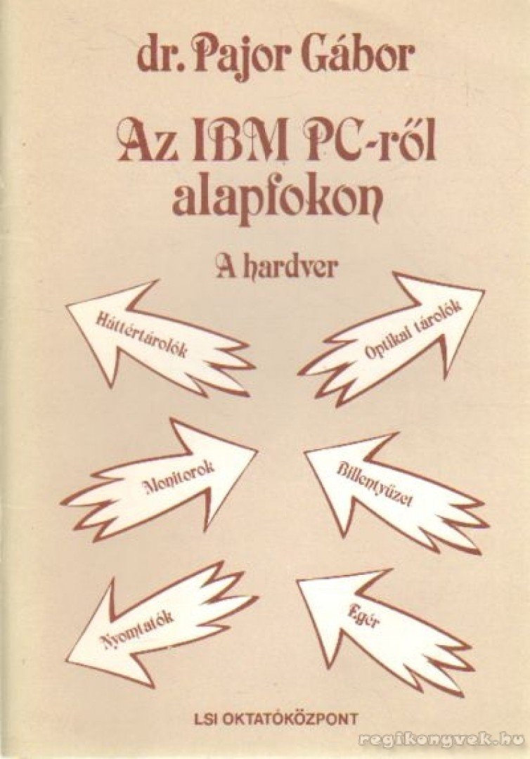 Pajor Gábor dr. - Az IBM PC-ről alapfokon - A hardver [antikvár]