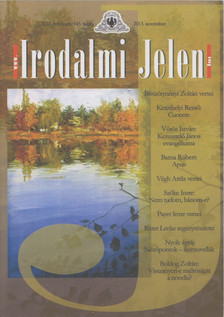 Böszörményi Zoltán - Irodalmi jelen 2013. november [antikvár]