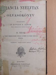 Francia nyelvtan és olvasókönyv II. [antikvár]