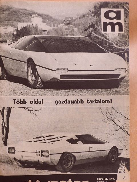 Dr. Irk Ferenc - Autó-Motor 1975. január-június (fél évfolyam) [antikvár]