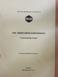 Dr. Tóth Zoltán - XVII. Kémiatanári konferencia [antikvár]