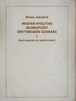 Rózsa Józsefné - Magyar nyelvtan munkafüzet érettségizők számára I. [antikvár]