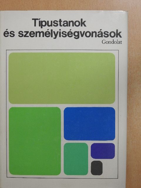 Halász László - Típustanok és személyiségvonások [antikvár]