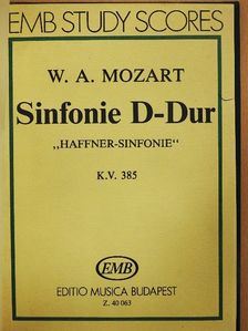 W. A. Mozart - Sinfonie D-Dur [antikvár]
