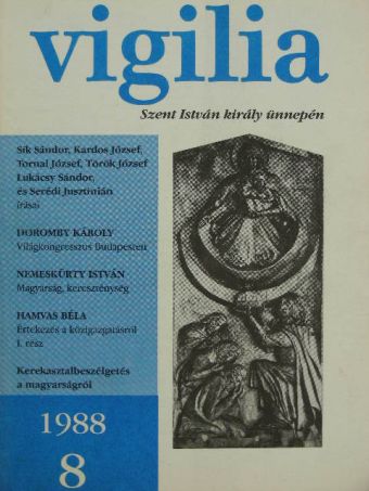 Balassa Péter - Vigilia 1988. augusztus [antikvár]
