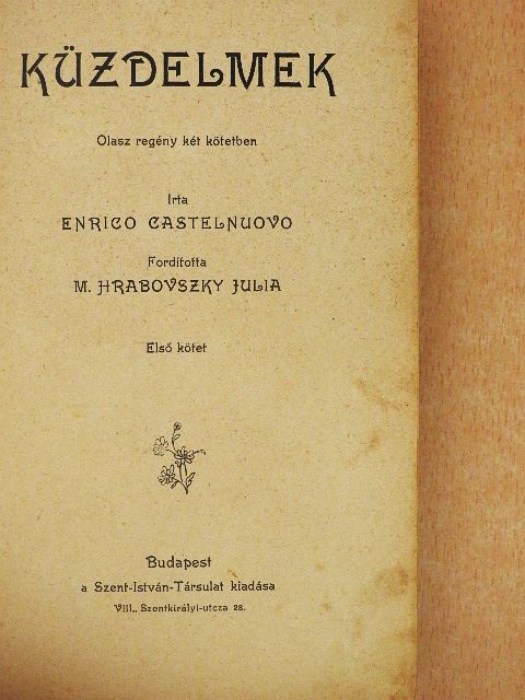 Enrico Castelnuovo - Küzdelmek I-II. [antikvár]