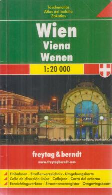 Taschenatlas Wien 1:20 000 [antikvár]