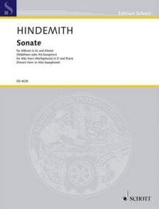 HINDEMITH - SONATE FÜR ALTHORN IN ES UND KLAVIER (1943)