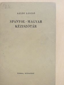 Gáldi László - Spanyol-magyar kéziszótár [antikvár]