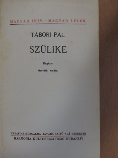 Tábori Pál - Szülike [antikvár]