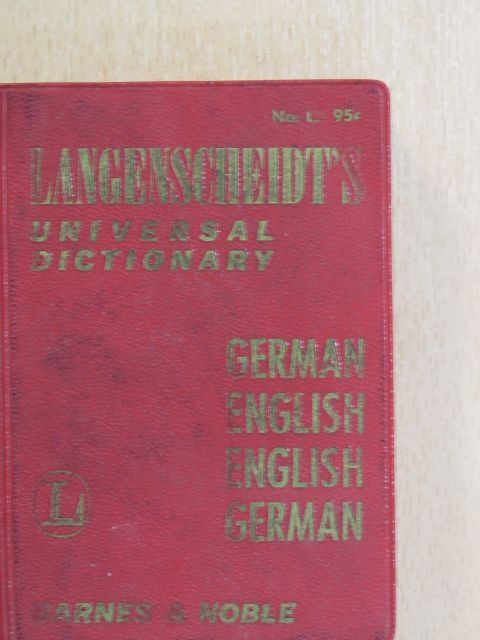 Langenscheidt's Universal Dictionary [antikvár]