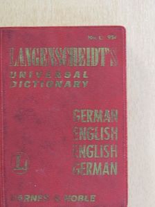 Langenscheidt's Universal Dictionary [antikvár]