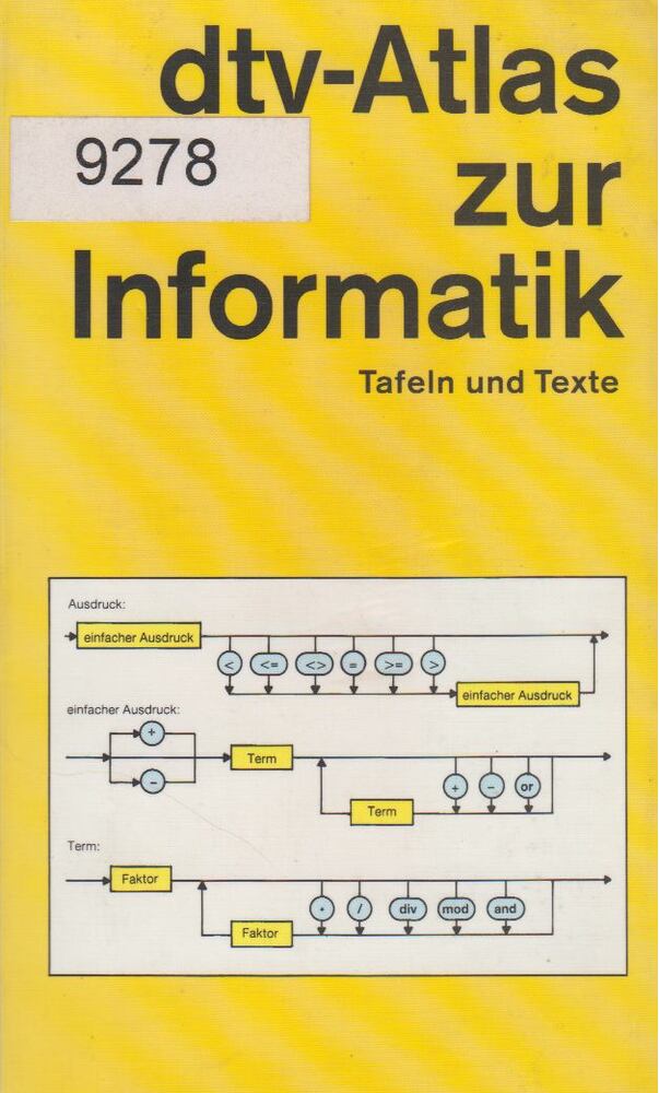 Hans Breuer - dtv-Atlas zur Informatik [antikvár]