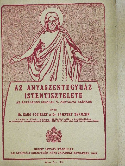 Dr. Radó Polikárp - Az anyaszentegyház istentisztelete [antikvár]