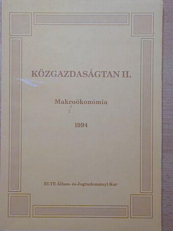 Foltyn Ferenc - Közgazdaságtan II. [antikvár]