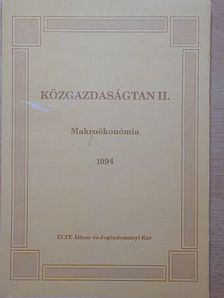 Foltyn Ferenc - Közgazdaságtan II. [antikvár]