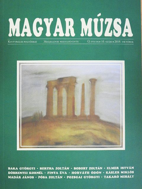 Ádám Tamás - Magyar múzsa 2019. október [antikvár]