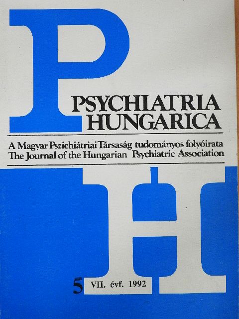 Dr. Fazakas László - Psychiatria Hungarica 1992/5. [antikvár]