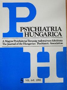 Dr. Fazakas László - Psychiatria Hungarica 1992/5. [antikvár]